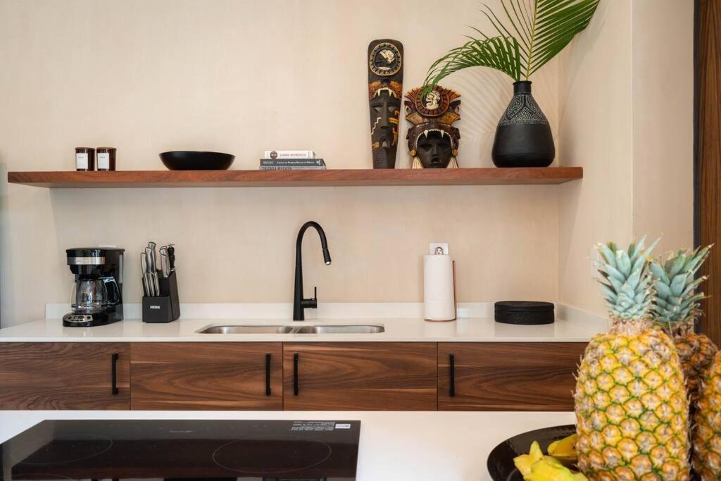 图卢姆Departamento Boho Chic, Alberca Privada , Centrico公寓 外观 照片