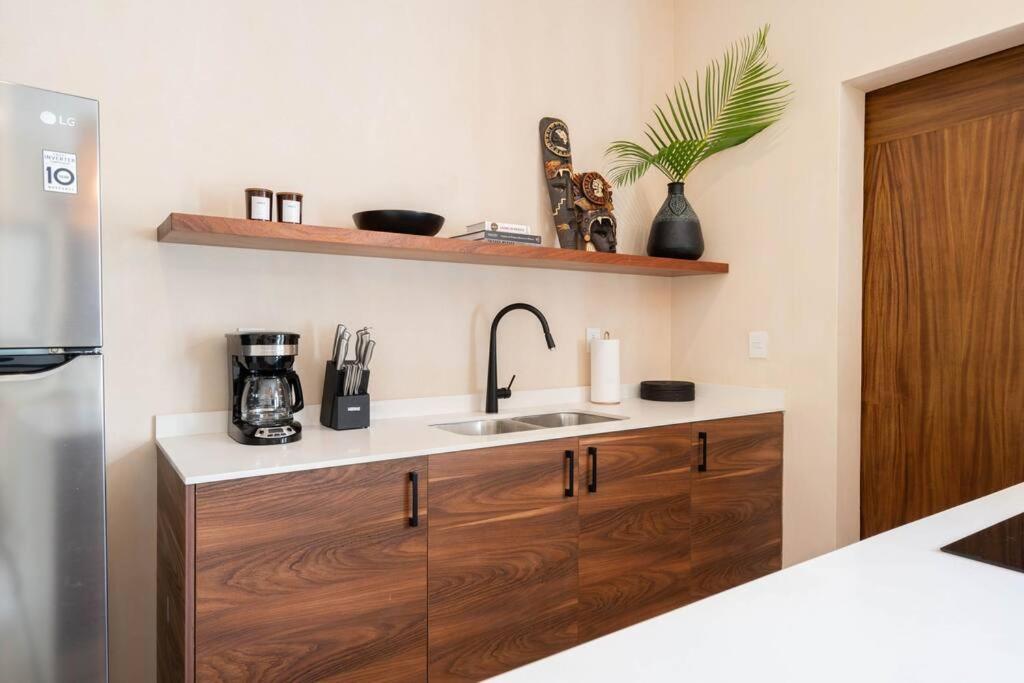 图卢姆Departamento Boho Chic, Alberca Privada , Centrico公寓 外观 照片