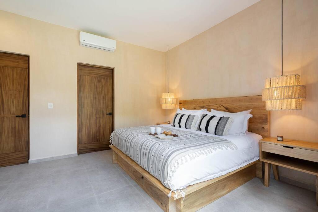 图卢姆Departamento Boho Chic, Alberca Privada , Centrico公寓 外观 照片