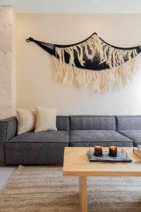 图卢姆Departamento Boho Chic, Alberca Privada , Centrico公寓 外观 照片